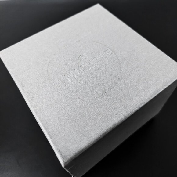 Michele Deco Diamond Dial Mother-of-Pearl White Chronograph SAME DAY SHIP! - Picture 7 of 8